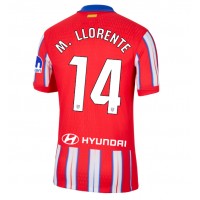 Fotbalové Dres Atletico Madrid Marcos Llorente #14 Domácí 2024-25 Krátký Rukáv